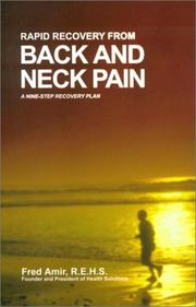 Cover of: Rapid Recovery from Back and Neck Pain by Fred Amir, Fred Amir