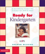 Ready for kindergarten by Sharon Wilkins