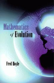 Cover of: 'Mathematics of Evolution'
