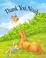 Cover of: Thank you, Noah