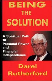 Cover of: Being The Solution