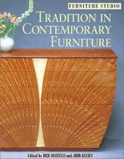 Cover of: Tradition in Contemporary Furniture (Furniture Studio, 2) by James Bentley, James Bentley