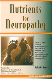 Cover of: Nutrients for Neuropathy (The Numb Toes Series, Vol 3)