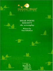 Cover of: Dead Poets Society (The Script Publishing Project)