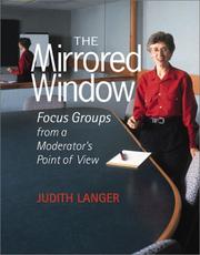 Cover of: The mirrored window by Judith Langer