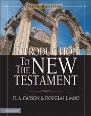 Introduction to the New Testament, An by D. A. Carson