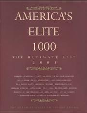 Cover of: America's Elite 1000: The Ultimate List