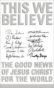 Cover of: This We Believe
