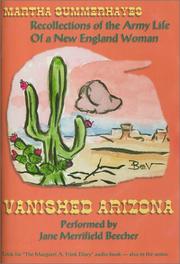 Cover of: Vanished Arizona (Living Voices of the Past) (Living Voices of the Past, 2)