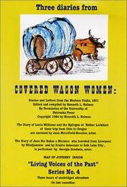 Cover of: Covered Wagon Women by Kenneth L. Holmes