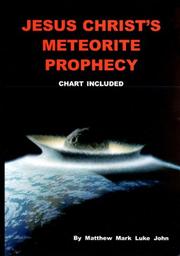 Cover of: Jesus Christ's meteorite prophecy