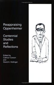 Cover of: Reappraising Oppenheimer by Cathryn Carson