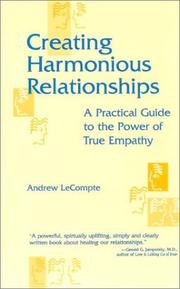 Creating harmonious relationships by Andrew LeCompte