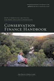 Cover of: Conservation Finance Handbook