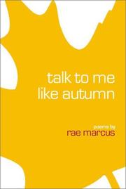 Cover of: Talk to Me Like Autumn