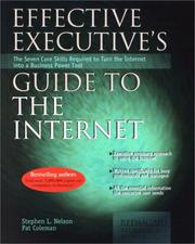 Cover of: Effective executive's guide to the Internet by Pat Coleman