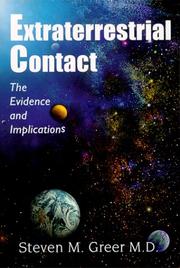 Cover of: Extraterrestrial Contact: The Evidence and Implications