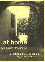 Cover of: At home with holistic management by 