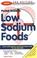 Cover of: Pocket Guide to Low Sodium Foods