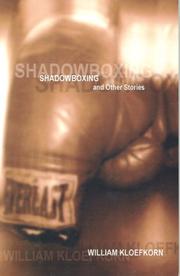 Cover of: Shadowboxing and other stories