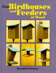 Cover of: Simple birdhouses and feeders of wood
