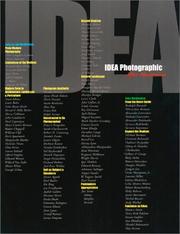 Cover of: Idea Photographic: After Modernism