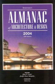 Cover of: Almanac of Architecture & Design 2004 (Almanac of Architecture and Design)