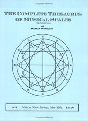 Cover of: The Complete Thesaurus of Musical Scales by 