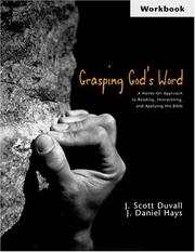 Cover of: Grasping God's Word Workbook