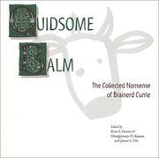 Cover of: Quidsome balm: the collected nonsense of Brainerd Currie