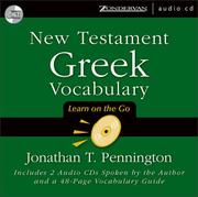 Cover of: New Testament Greek Vocabulary