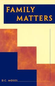 Cover of: Family Matters | D. C. Moses