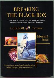 Cover of: Breaking the Black Box by Martin J. Pring
