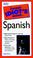 Cover of: The Pocket Idiot's Guide to Spanish Phrases