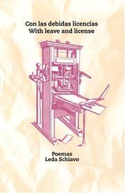 Cover of: Con las debidas licencias / With Leave and License: Poemas / Poems
