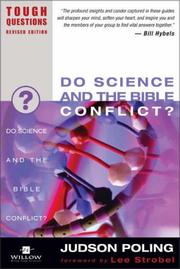 Cover of: Do Science and the Bible Conflict? by Judson Poling