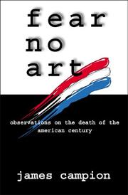 Cover of: Fear No Art by James Campion
