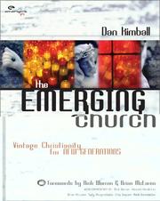 Cover of: Emerging Church, The