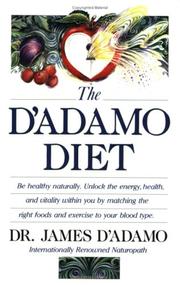 Cover of: The D'Adamo Diet by Dr. James D'Adamo