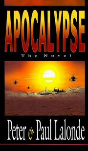 Cover of: Apocalypse by Peter Lalonde