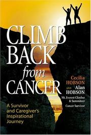 Cover of: Climb Back from Cancer by Alan Hobson, Cecilia Hobson