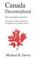 Cover of: Canada decentralized