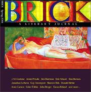 Cover of: Brick 67 | Linda Spalding