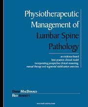 Cover of: Physiotherapeutic Management of Lumbar Spine Pathology