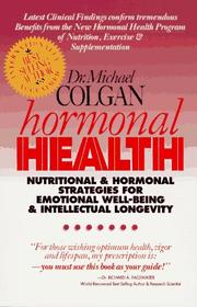 Cover of: Hormonal Health