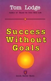 Cover of: Success Without Goals