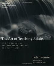 Cover of: Art of Teaching Adults