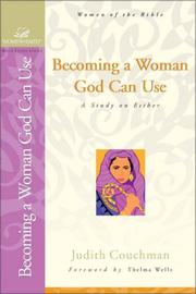Cover of: Becoming a Woman God Can Use
