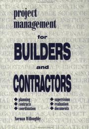 Cover of: Project Management for Builders and Contractors