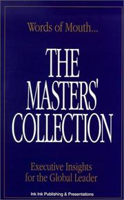 Cover of: The Masters' Collection: Executive Insights for the Global Leader